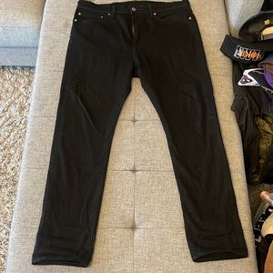 Levi’s 510 black jeans.